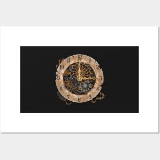 Steampunk watch Posters and Art